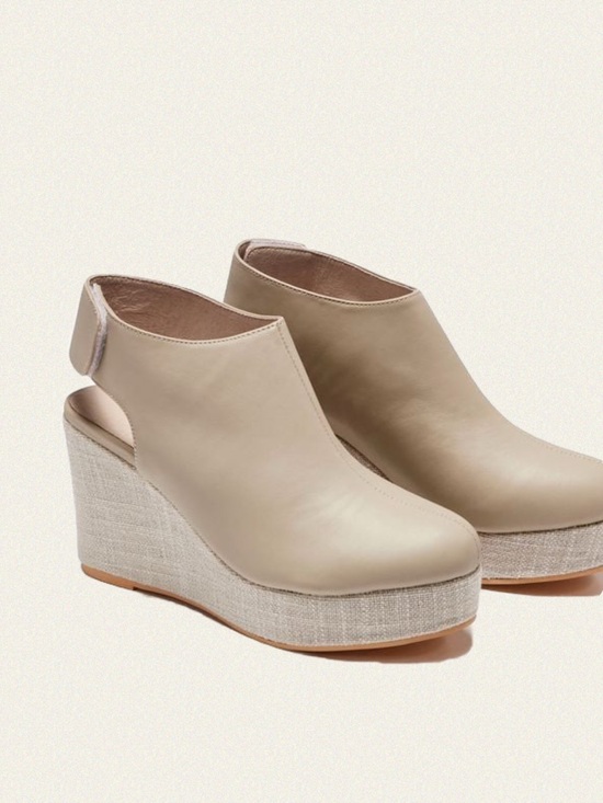 Sarah Pacini Shoes - Sarah Pacini Leather Wedges